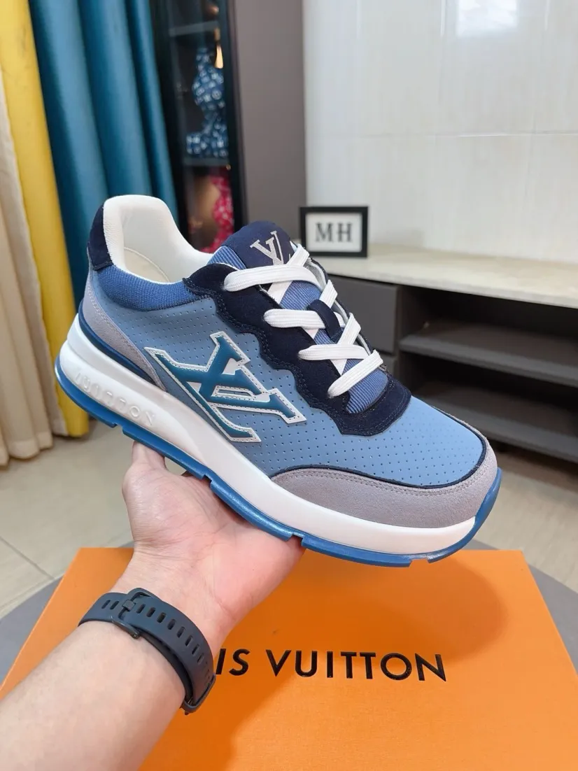 Men's shoes💰438🌹🌹[LV]🌹High-end brand of men's shoes: Official website 1:1 Latest masterpiece: The upper is made of Italian imported first-layer cowhide with special materials➕Full genuine leather lining🔥, making walking more convenient and comfortable! Exclusive new style, stunning work [color]! Create a fashionable personality to set off your uniqueness! A must-have for trendy men! Classic🔥Number: 38-44